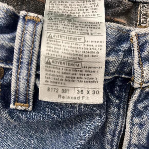 Carpet Lined Carhartt Jeans - Picture 7 of 8